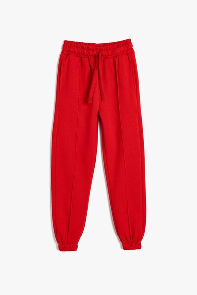 Koton Rote Mädchen-Jogginghose 5WKG40038AK