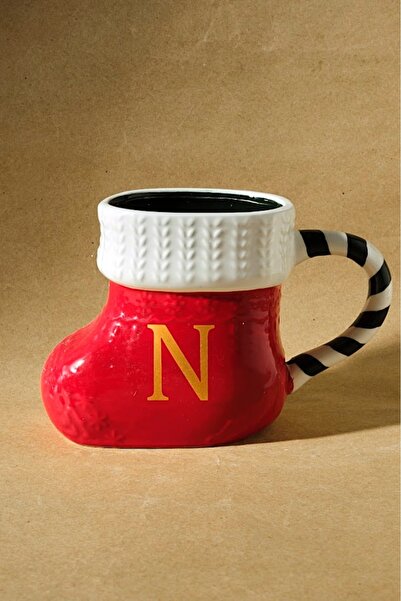 Karaca New Year Yılbaşı N Harfli Kupa