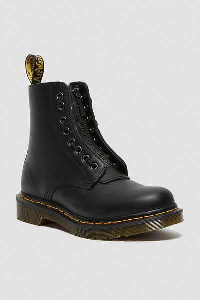 Dr. Martens 1460 Pascal Frnt Zip Black Nappa