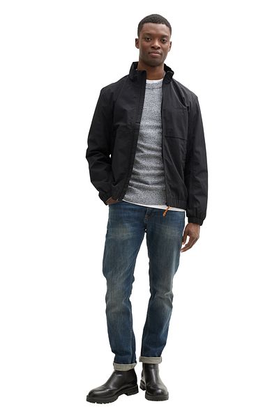 Tom Tailor Denim Magas derekú blúz - állógallér