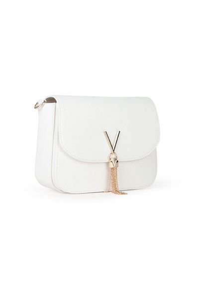 Valentino DIVINA SA FLAP BAG BIANCO VBS1IJ04