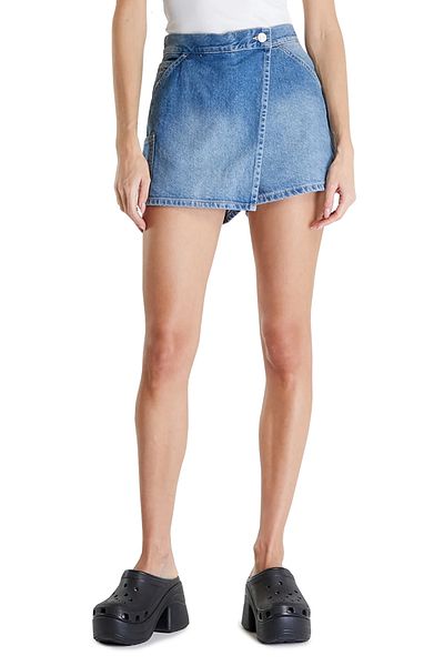 Tommy Hilfiger Şort & Bermuda DENIM LIGHT Kadın / Kız