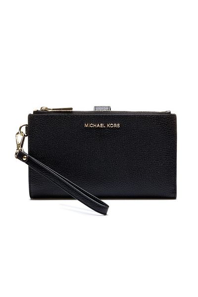 Michael Kors Dámská peněženka Original LeatherJetSet – 34f9gafw4l 001, logo a vícekomorová