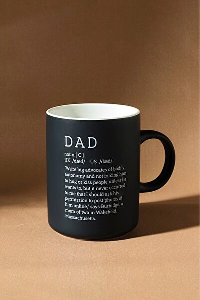 Karaca Tomris Dad Mug 370 ml Black