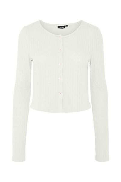 PIECES Жіночий/дівчачий кардиган Cloud Dancer