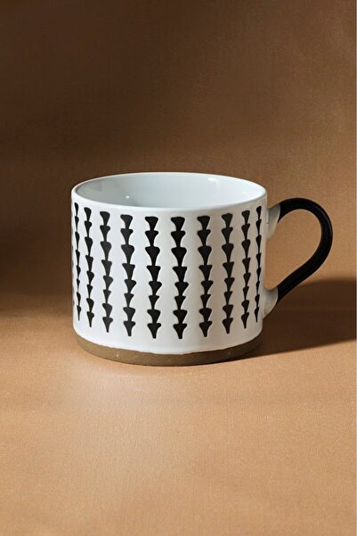 Karaca Otto Triangle Large Size Mug 480 ml