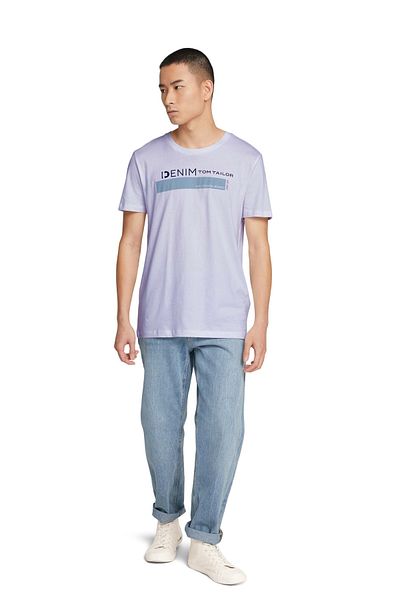 Tom Tailor Denim Weißes T-Shirt für Männer