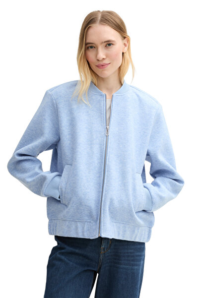 Tom Tailor Denim Bunda Scuba Bomber Collar Jacket