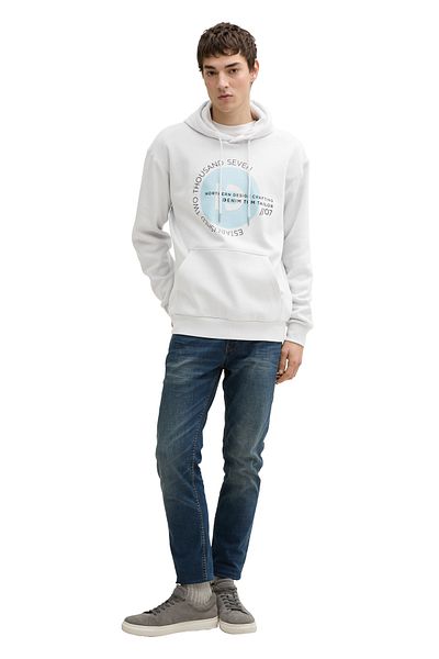 Tom Tailor Denim Férfi Chalk Grey pulóver