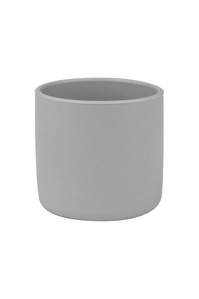 OiOi Powder Gray Silicone Mini Cup