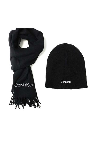 Calvin Klein Unisex Schal-Beanie-Set K50k507552-bax