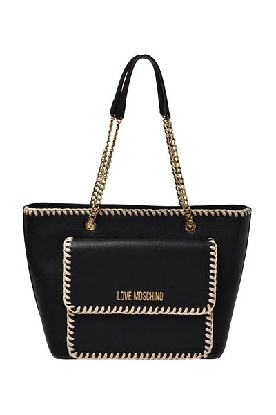Love Moschino Damen Shopper Schwarz Jc4105pp1ilj100a