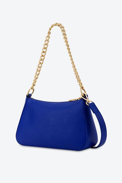 Love Moschino Reißverschluss-Kettenriemen-Tasche mit abnehmbarem Logo-Detail JC4108PP1HLI0753