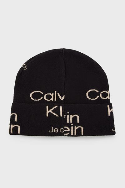 Calvin Klein Logo Organic Cotton Scarf Beanie Set Pánský šátek Suit K50k 509917   0gj
