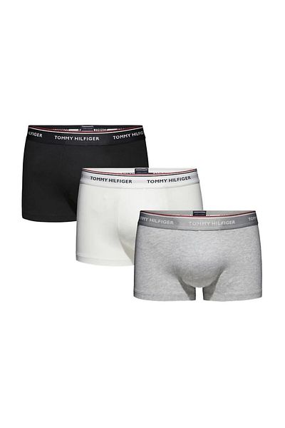 Tommy Hilfiger Graue Herren-Boxershorts 3P Lr Trunk 1U87903841
