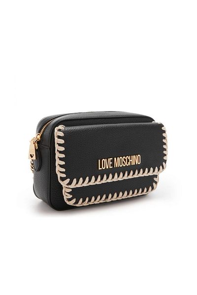 1'ASLAN Moschino Damen'ı seviyorum Umhängetasche Schwarz Jc4106pp1ilj100a