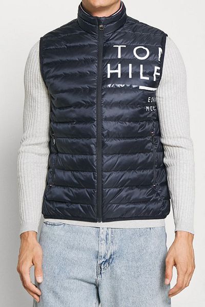 Tommy Hilfiger Blauer L-Mantel