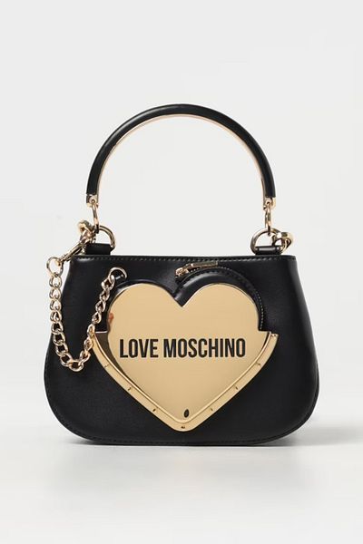 Love Moschino Odnímatelná taška na popruh s detailem řetízku - JC4129PP1ILO0000