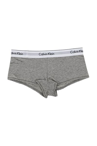 Calvin Klein Graue Damenhöschen – hohe Taille, elastisches Band