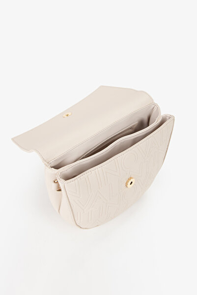 Valentino TAŠKA PANSY FLAP ECRU VBS8PG09