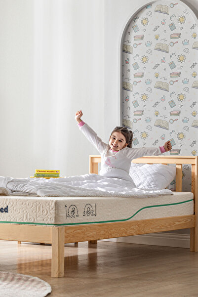 Junibed Adventure - Ortopedik Çocuk Yatağı Çift Taraflı – 3-7 Yaş Ve 8-12 Yaş Uyumlu
