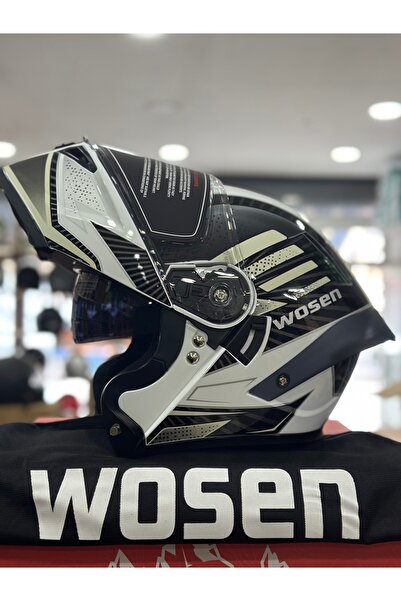 JK20 Çene Açılır Motokaskk | Çelik Mekanizma / Güneş Gözlüğü