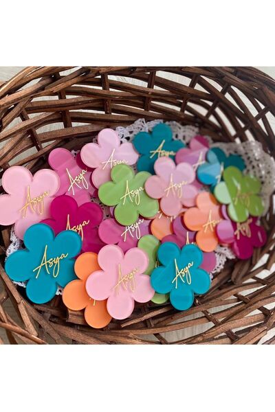 Magnet 20 Adet Söz Nişan Düğün Kız Erkek Bebek Yenidoğan Sünnet Hediyelik Buzdolabı Magneti