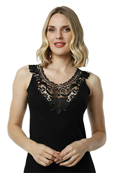Eritqaa Women's Undershirt with Lycra and Lace Combination - Complete Your Style