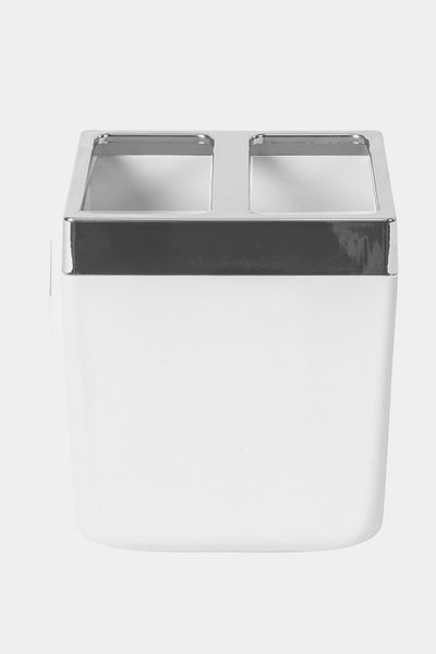 Prima Nova Toskana Toothbrush Holder-White