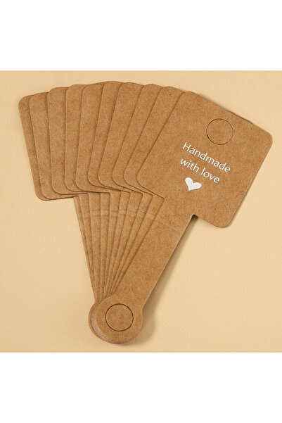 Choice 50 قطعة من ورق الكرافت اللاصق ذاتي اللصق مقاس 4 × 10 سم حامل معلق للأس...