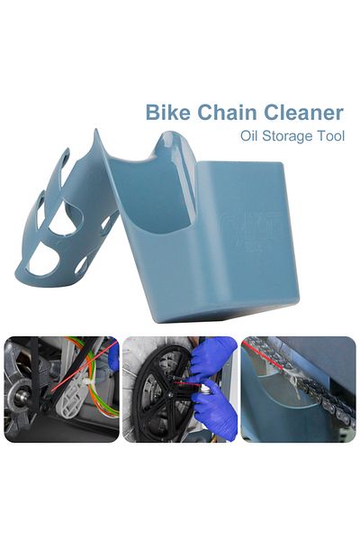 Choice Motorcycle And Bicycle Oil Stain Storage Tool Box, Chain Cleaning Agent, Chain Oil Anti Splash To...