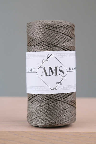 AMS 4Mm-200Gr Macrame Polyester Lanyard - Supla Lanyard and Bag Lanyard