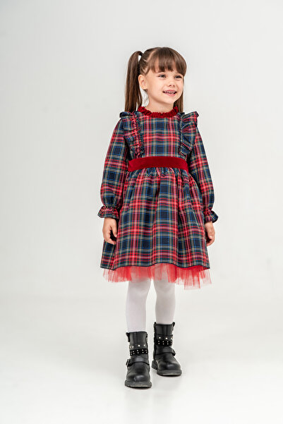Eray Kids Καρό Φόρεμα