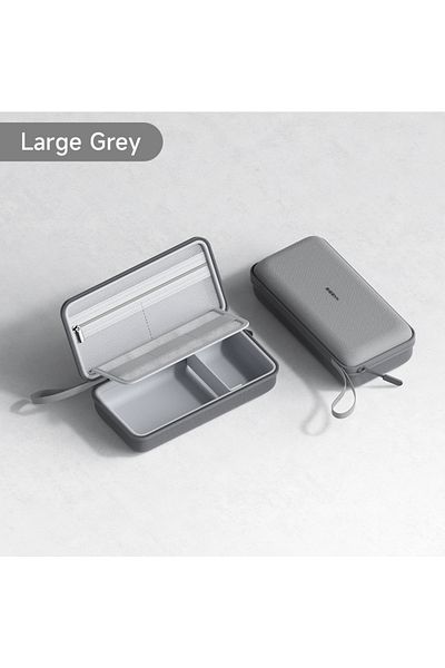 Choice Large Grey Hagibis Electronic Organizer Travel Cable Organizer Bag Pouch Portable Carry Case For Cab