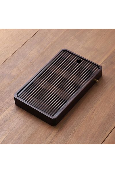 Choice 30x18x4cm Gianxi Chinese Natural Bamboo Tea Tray Water Storage Kung Fu Tea Set Simple Rectangular Te