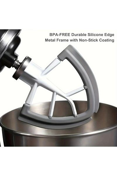 Choice 4.5-5 inch silicone accessories compatible with KitchenAid tilt head vertical mixer to enhance yo...