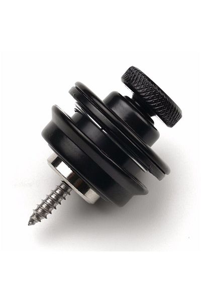 Choice Black 1 Pcs Guitar Strap Lock Heavy Duty Metal Button Security Straplock For Electric Acoustic Guita