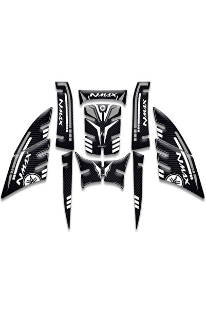 MOTOSEPETİM YAMAHA NMAX TANK PAD SET (2021/2024) UYUMLU 03