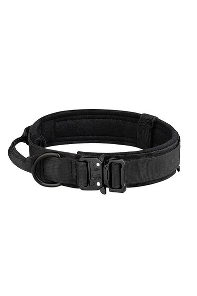 Choice XL black Pet Products Outdoor Tactical Dog Collar Metal Buckle Breathability Nylon Collar Medium and