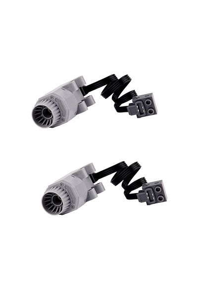 Choice New-2pcs Diy Building Blocks Technical Motor Sprayer Electric Exhaust Modified Motor For High-tech T