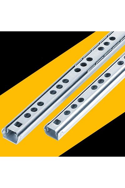 Choice 374MM 15inch 2Pcs 8"-20"inch Ball Bearing Drawer Slides Furniture Slide Steel Ball Bearing Slides Ke