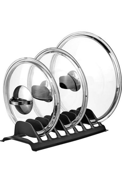 STOREMAX Sellbuystore Inside Cabinet Pot Pan Lid Plate Organizer Basket Plate Rack Dish Rack Kitchen
