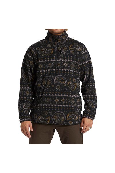 BİLLABONG Billabong Boundary Mock Neck Ανδρικό μαύρο φλις