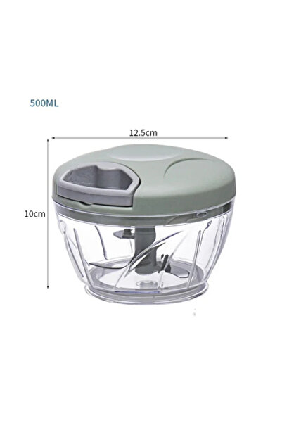 Choice مفرمة الثوم Green500ml 500/900ML، مكبس الثوم اليدوي، قطاعة الطعام والخ...