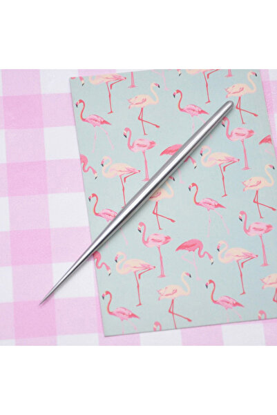 Choice 1pc 1PC Stainless Steel Pottery Modeling Stick Acupressure Texture Creasing Indentation Sharp Potter