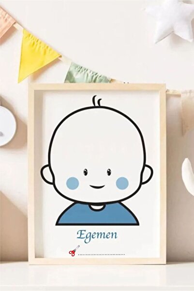 Hsn My First Hair Card de memorie pentru bebeluși fără ramă - 2 bucăți 14x20 ...