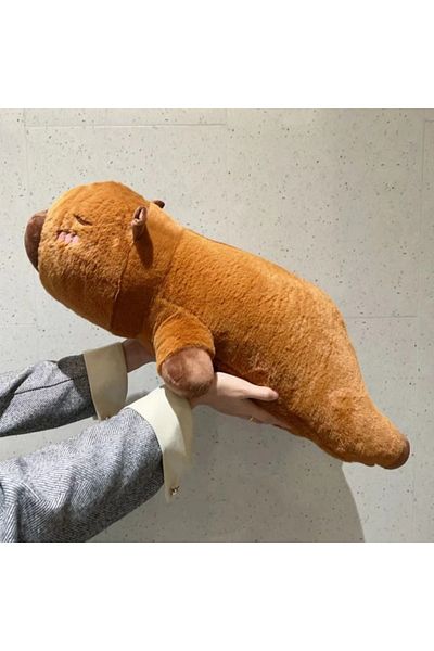 Choice Kawaii Capybara Plush Toy Stuffed Capibara Fluffy Doll Long Sleep Soft Pillow Sofa Cushion Nap Sl...