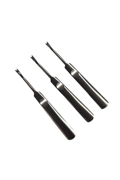 Choice 3pcs 3 Pieces/set Leather Manual Groovers U V Shape Grooving Slotting Tool Leathercraft Diy Crafting