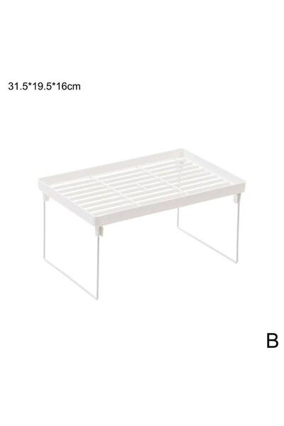 Choice M Home Closet Organizer Storage Shelf for Kitchen Rack Space Saving Makeup Organizer Wardrobe Decor.