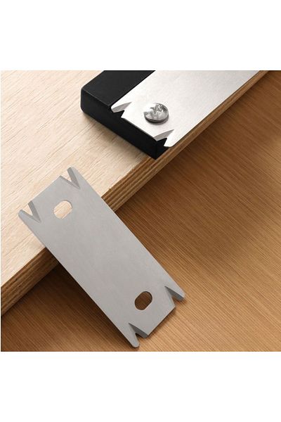 Choice Blade Allsome Wood Chamfer Plane Edge Banding Trimmer Veneer Edge Trimmer Burr Scraper For Woodworki